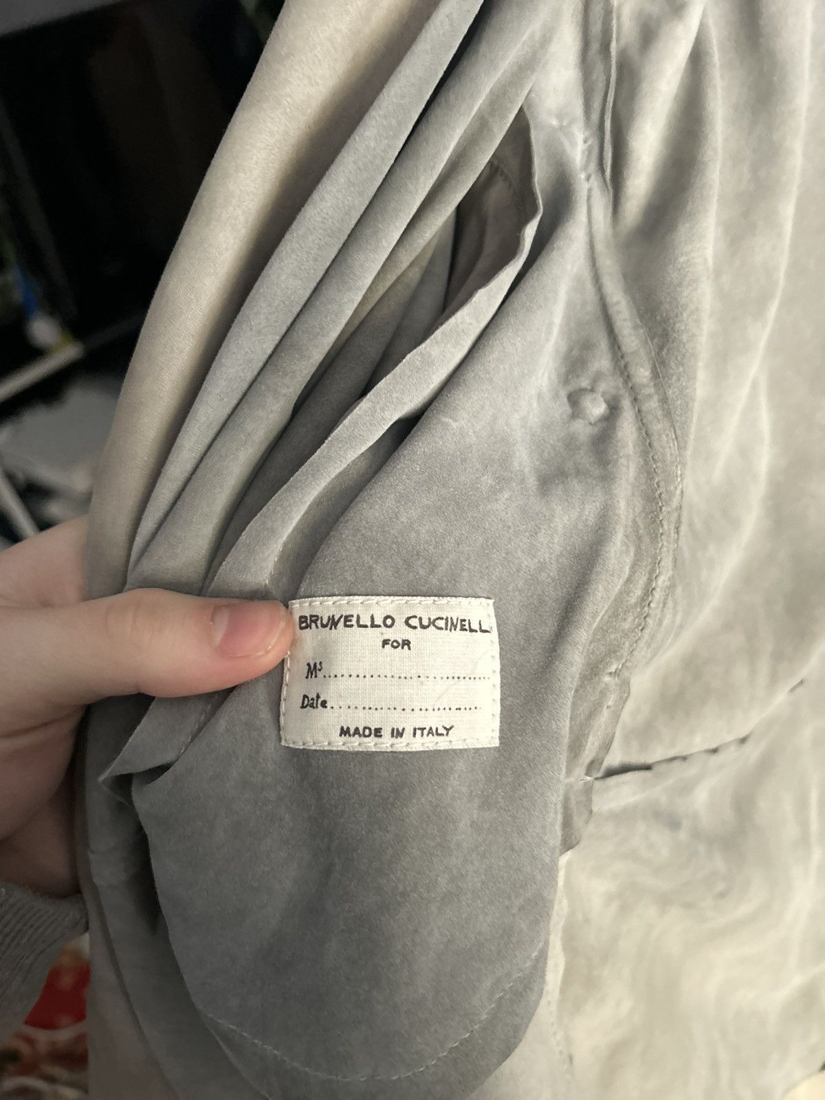 Brunello Cucinelli Brunello Cucinelli leather cashmere sweater cardigan Size US M / EU 48-50 / 2 - 9 Thumbnail
