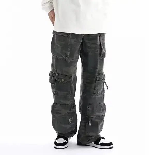 Other Baggy Pocket Artic Camo Punk Cargo Pants Size US 30 / EU 46 - 2 Thumbnail