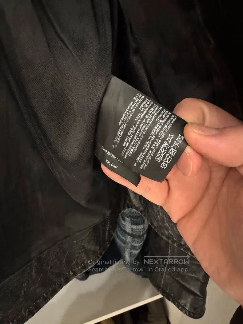 Saint Laurent Paris Saint Laurent Paris Distressed L01 Cowhide Leather Jacket Size US M / EU 48-50 / 2 - 7 Thumbnail