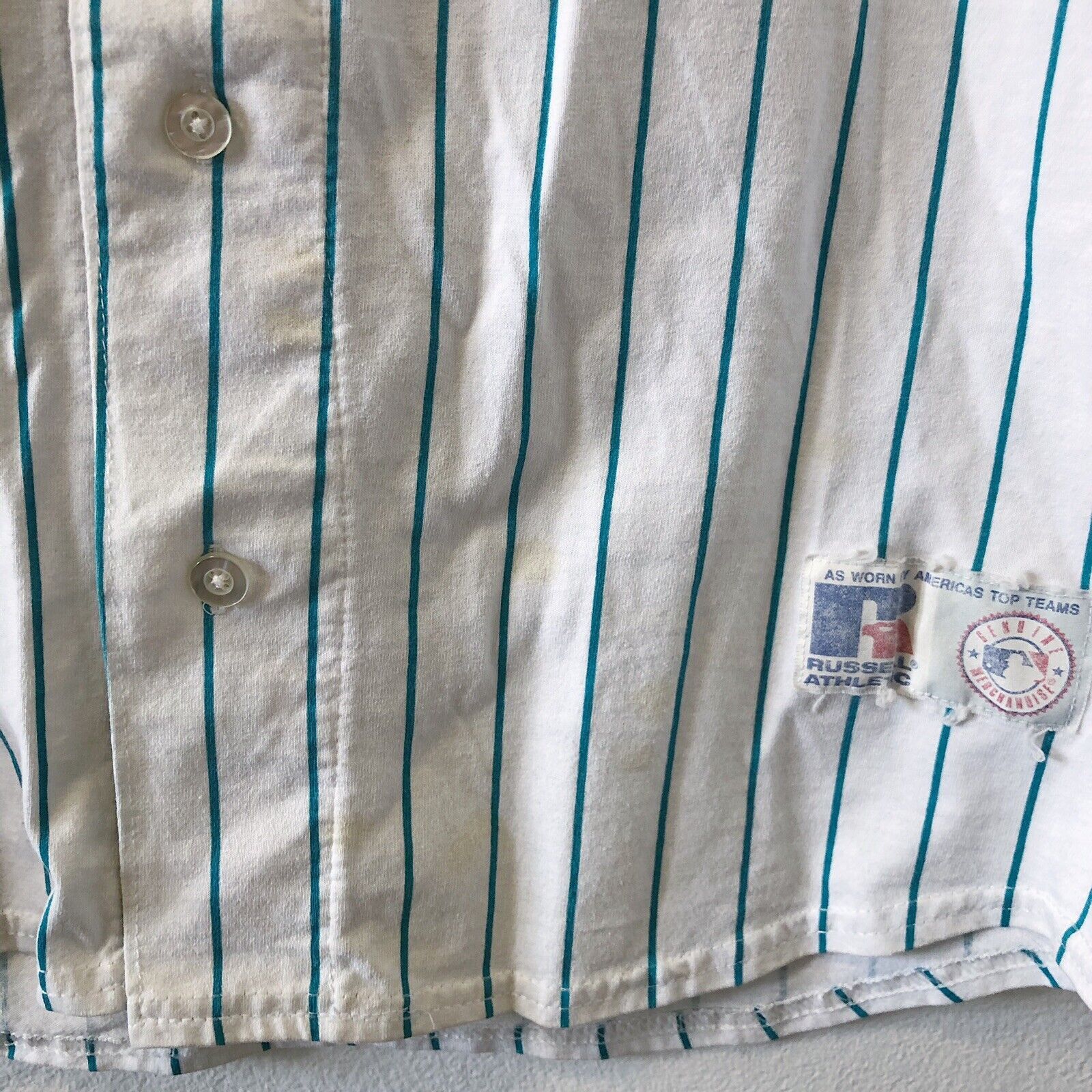 Russell Athletic 1997 Florida Marlins Russell Athletic Gary Sheffield Jersey Size US L / EU 52-54 / 3 - 5 Thumbnail