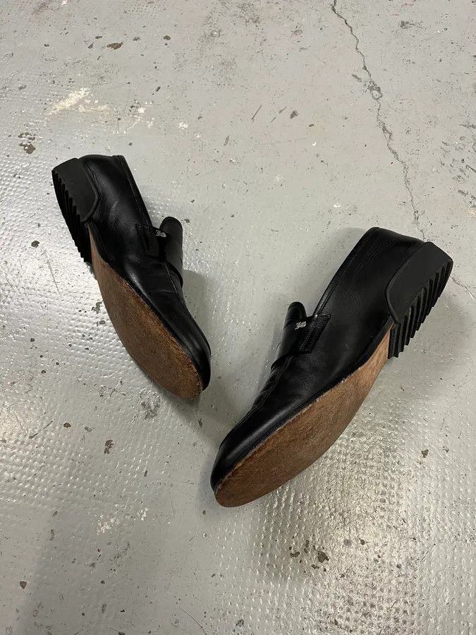 John Galliano John Galliano Ornament Black Leather Loafers Size US 9 / EU 42 - 5 Thumbnail
