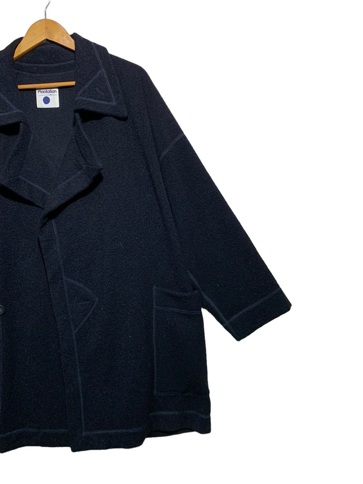 Issey Miyake 🔥PLANTATION WOOL ONE BUTTON BATWING COATS Size US L / EU 52-54 / 3 - 3 Thumbnail