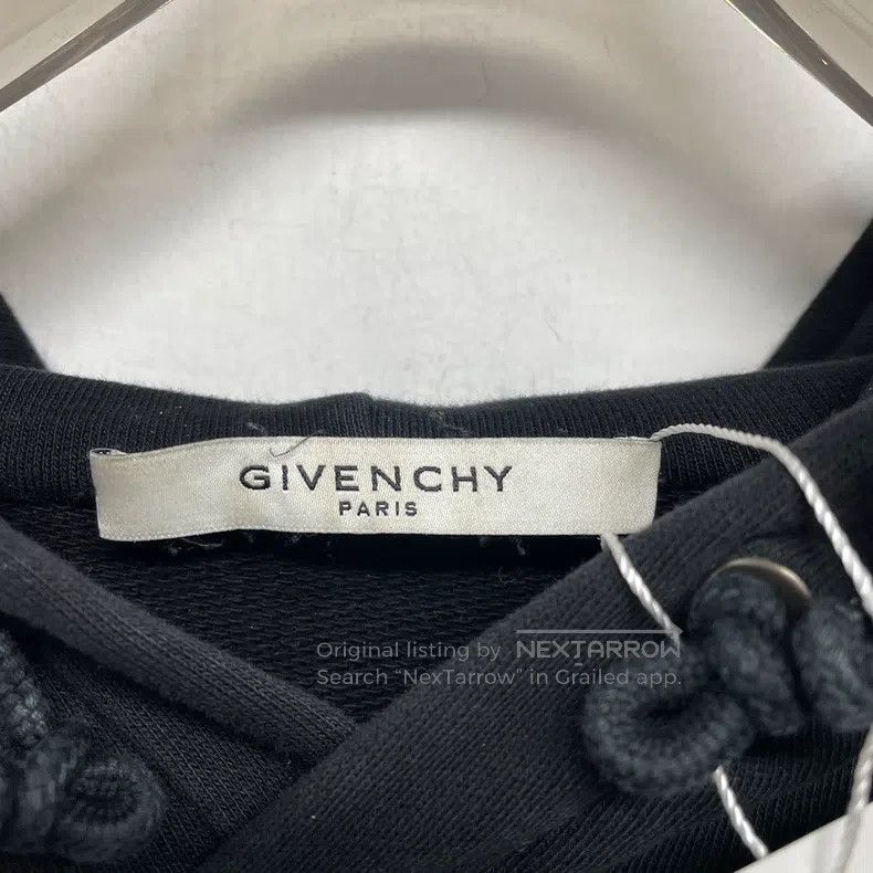 Givenchy Givenchy Long-Sleeve Hooded Sweatshirt in Black Size US XXL / EU 58 / 5 - 2 Thumbnail