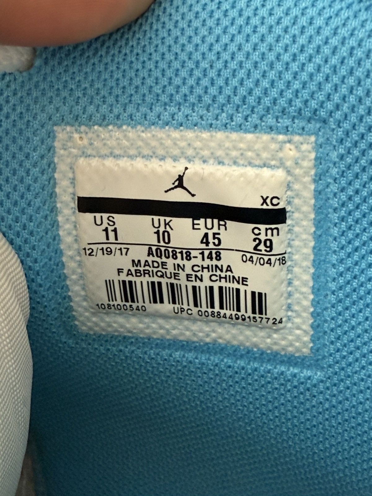 Nike × Off-White Air Jordan 1 x off White nrg Size US 11 / EU 44 - 15 Thumbnail