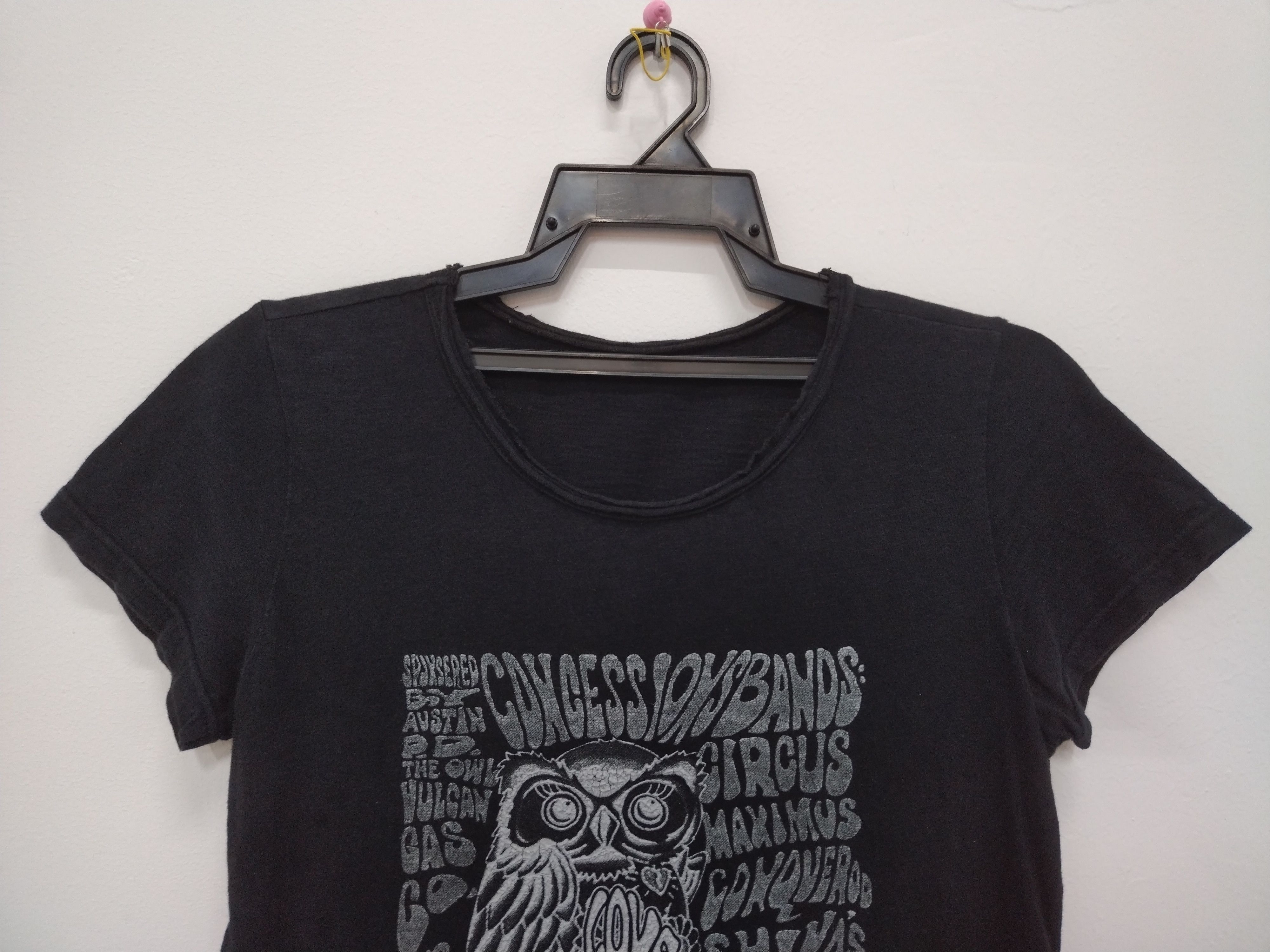 Band Tees Nice owl print image BAND t shirt Size M / US 6-8 / IT 42-44 - 5 Thumbnail