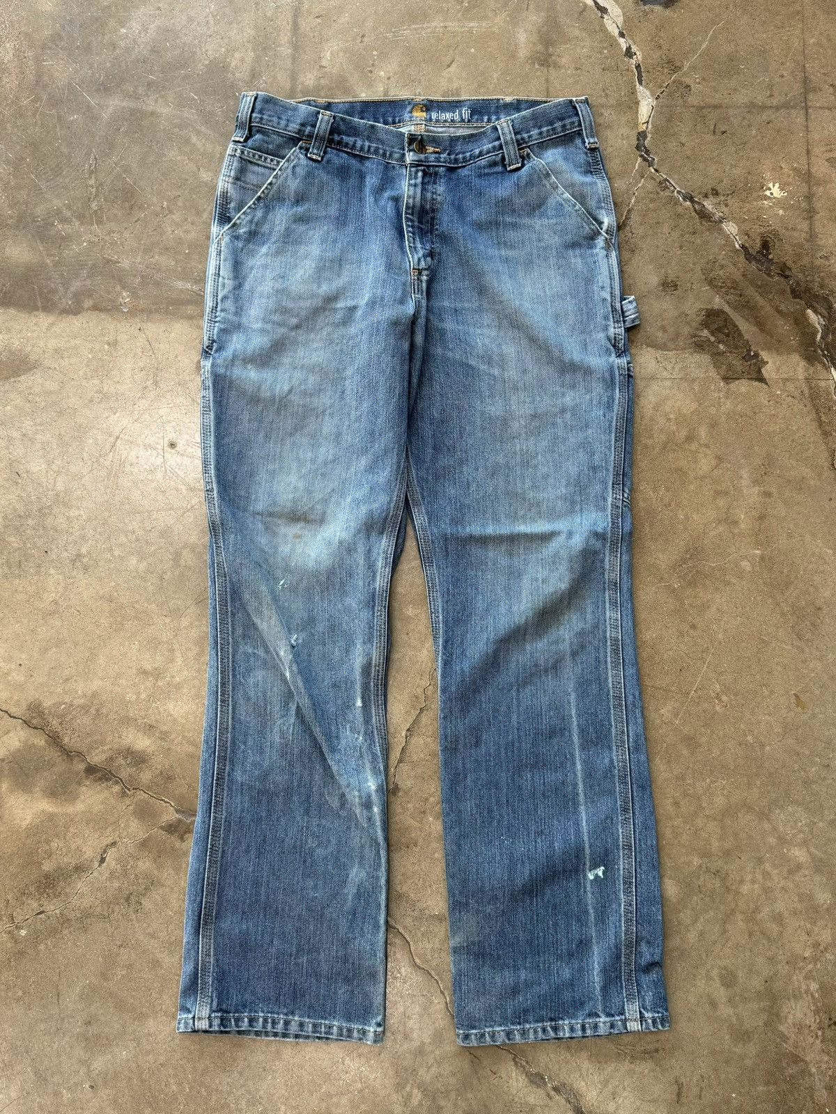 Carhartt Vintage Carhartt Carpenter Jean Sz. 33x32 Size US 33 - 5 Thumbnail
