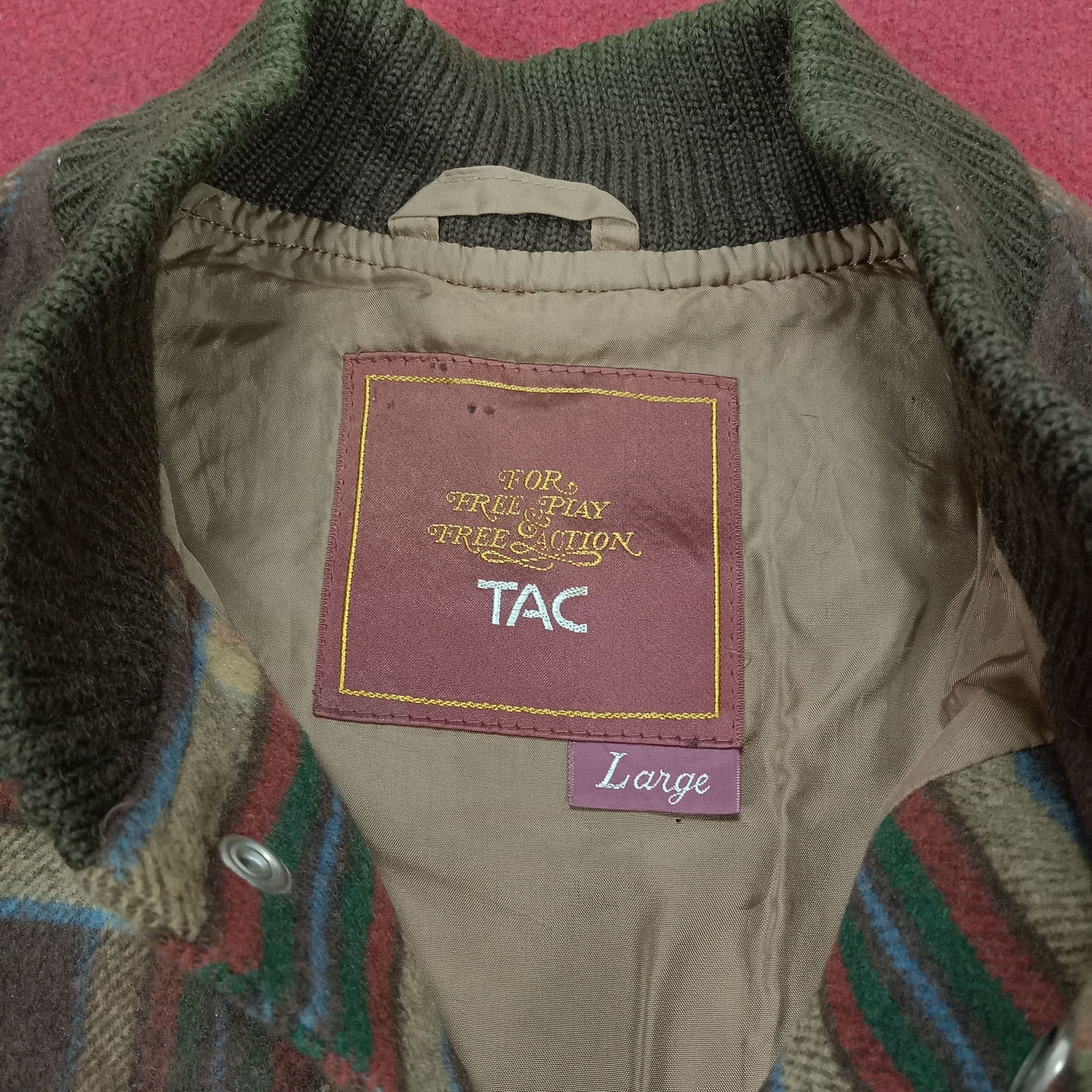 Japanese Brand TAC Streetwear Style Custom Skulls Art Jacket Size US M / EU 48-50 / 2 - 6 Thumbnail