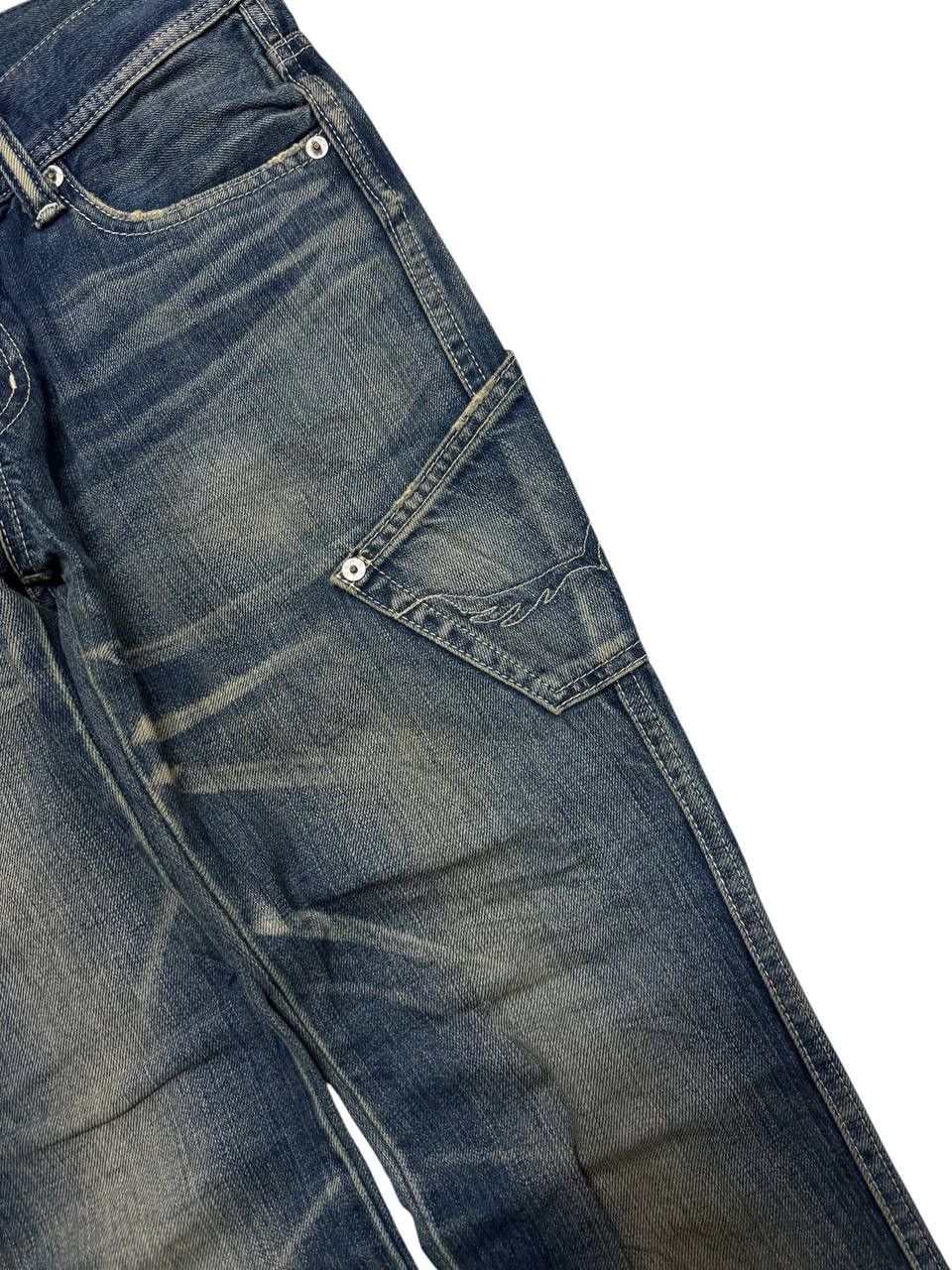 Seditionaries 💥Rare💥Vintage Rodeo Crowns Mudwash Distressed Cargo pocket Size US 28 / EU 44 - 7 Thumbnail