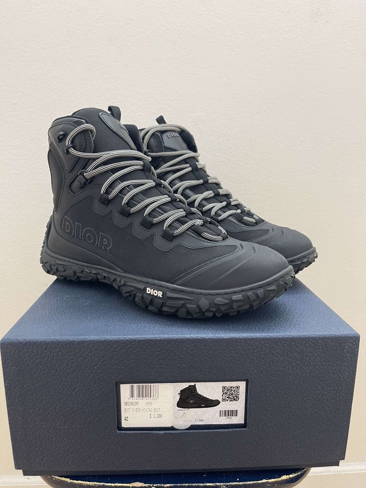 Dior HEDI SLIMANE DIOR HOMME FW 2005 5.5CM CUBAN HEEL BOOTS EU43