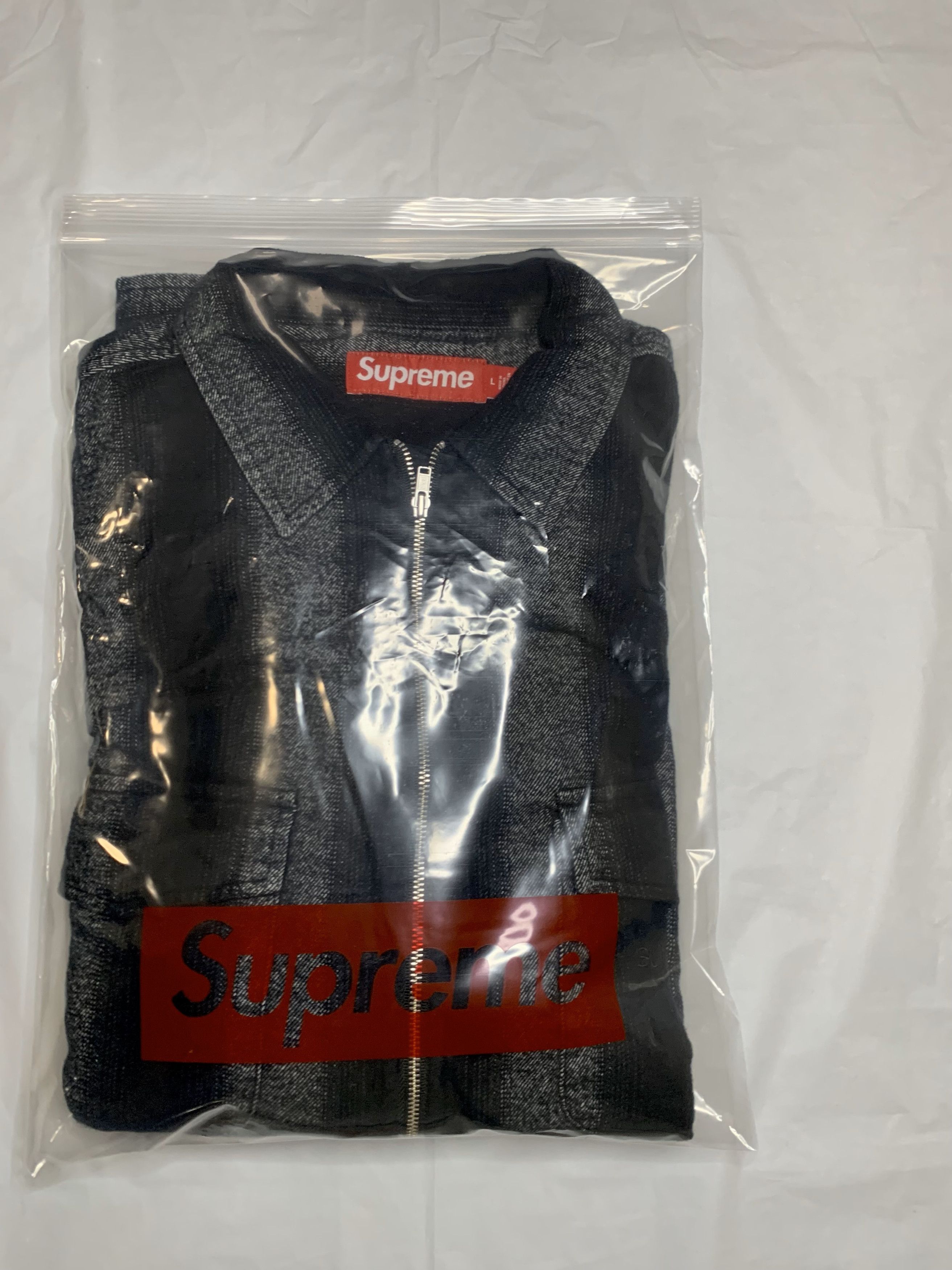 Supreme Supreme FW23 Stripe Flannel Zip Up (L) Size US L / EU 52-54 / 3 - 5 Thumbnail