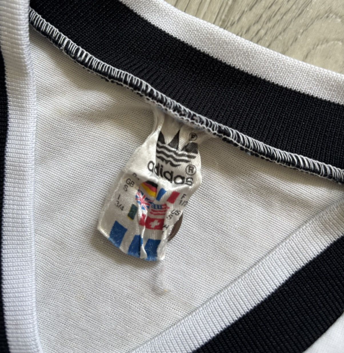 Adidas Vintage Adidas Germany Football Soccer Jersey 1984 Rare 🔥 Size US S / EU 44-46 / 1 - 4 Thumbnail