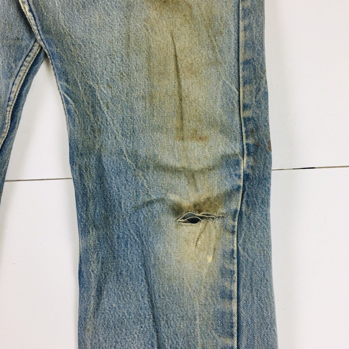 Levi's Vintage Clothing Vintage 90s Levi’s 501 Made In USA Size US 35 - 5 Thumbnail