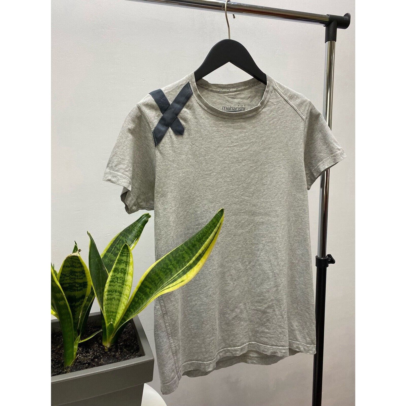 Maharishi Maharishi Hardy Bleacman Artwork T Shirt Size M Grey Men Size US M / EU 48-50 / 2 - 3 Thumbnail
