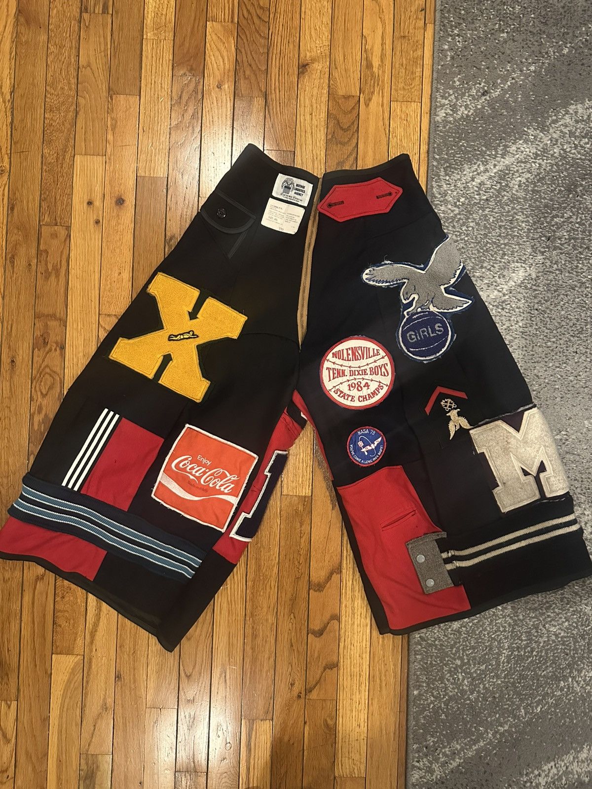 Other 3R / MR NAGGERS VINTAGE PATCH REWORKED SHORTS Size US 31 - 2 Thumbnail