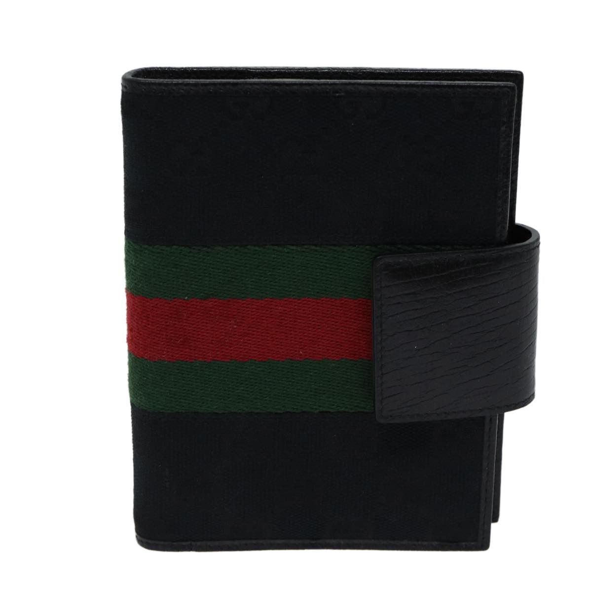 Sherry Black Canvas Wallet (Pre-Owned)