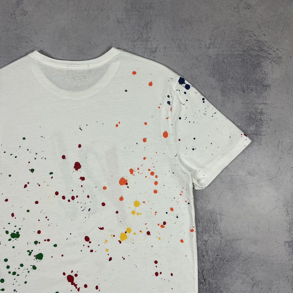 Polo Ralph Lauren Designer Polo Ralph Lauren rare paint spatter T Shirt Size US M / EU 48-50 / 2 - 13 Thumbnail