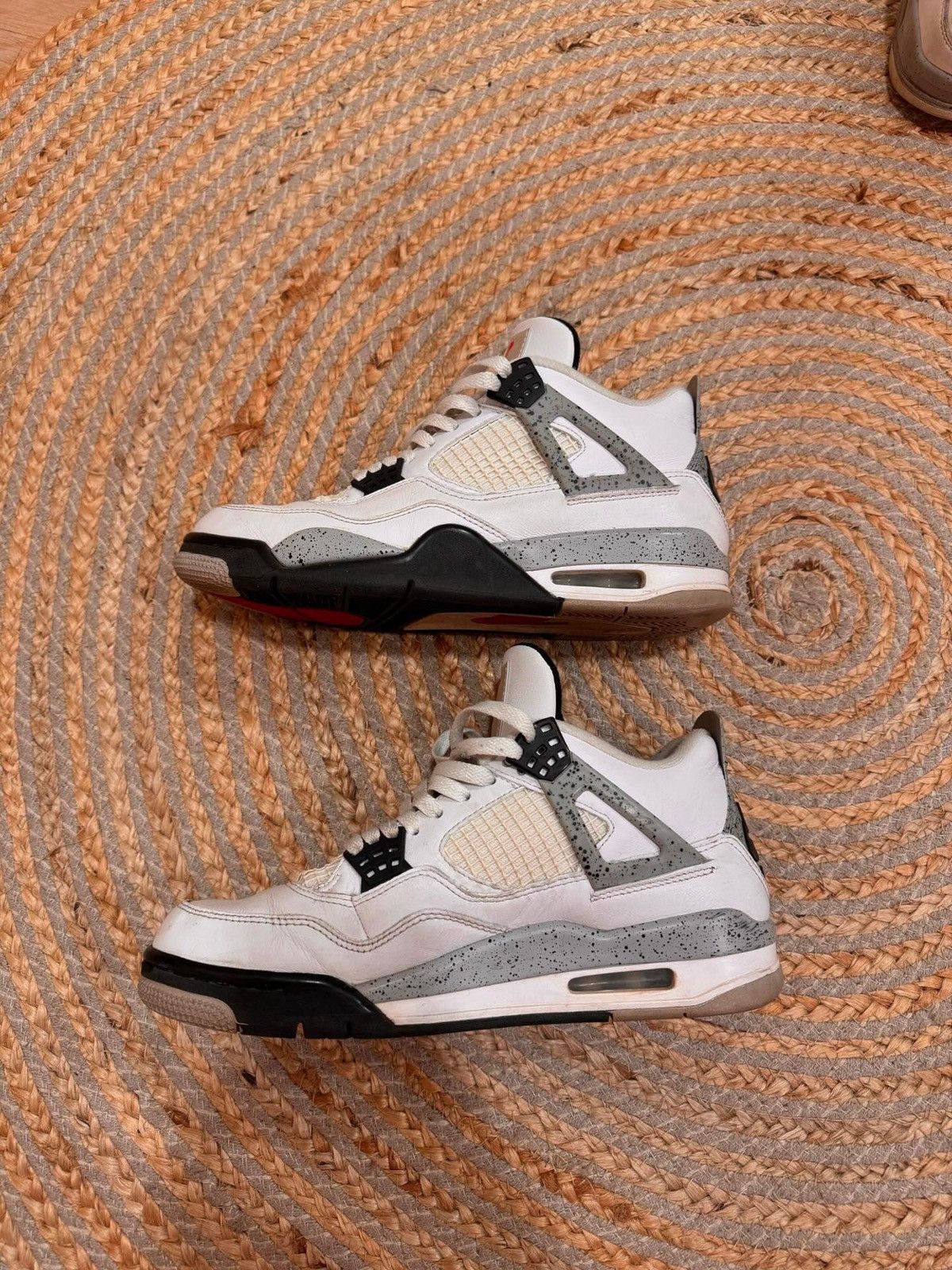 Jordan Brand Air Jordan 4 Retro White Cement 2016 Size US 8.5 / EU 41-42 - 2 Thumbnail