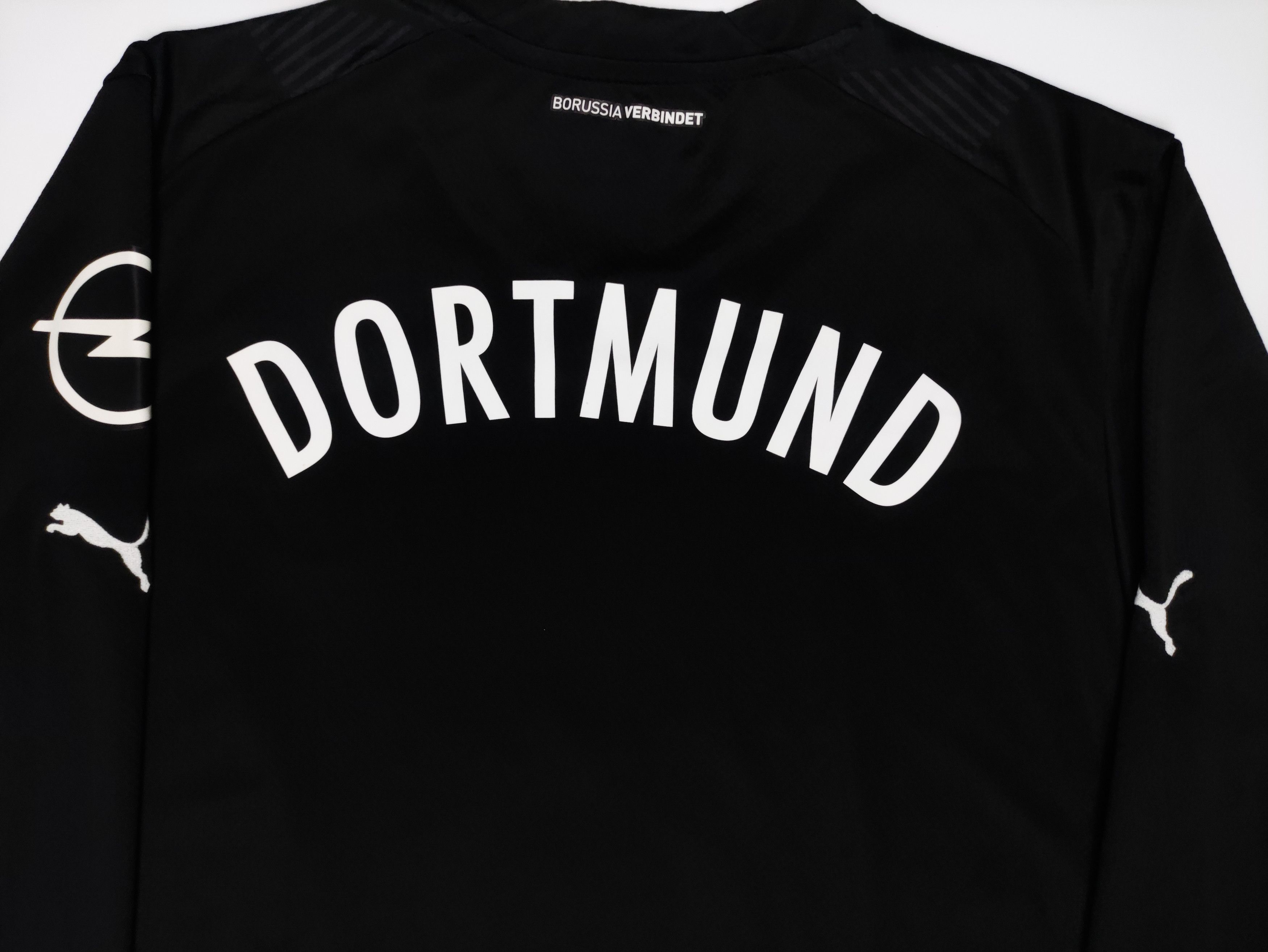 Puma Borussia Dortmund 2021 2022 Puma Away L/S Shirt Kit Jersey Size US M / EU 48-50 / 2 - 11 Thumbnail