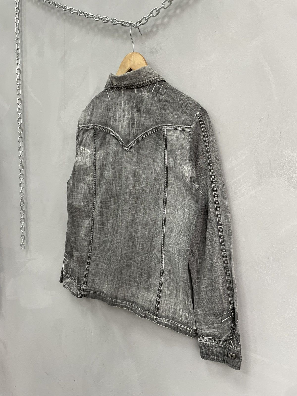 Diesel Washed denim Diesel denim jacket trucker y2k Size US M / EU 48-50 / 2 - 10 Thumbnail
