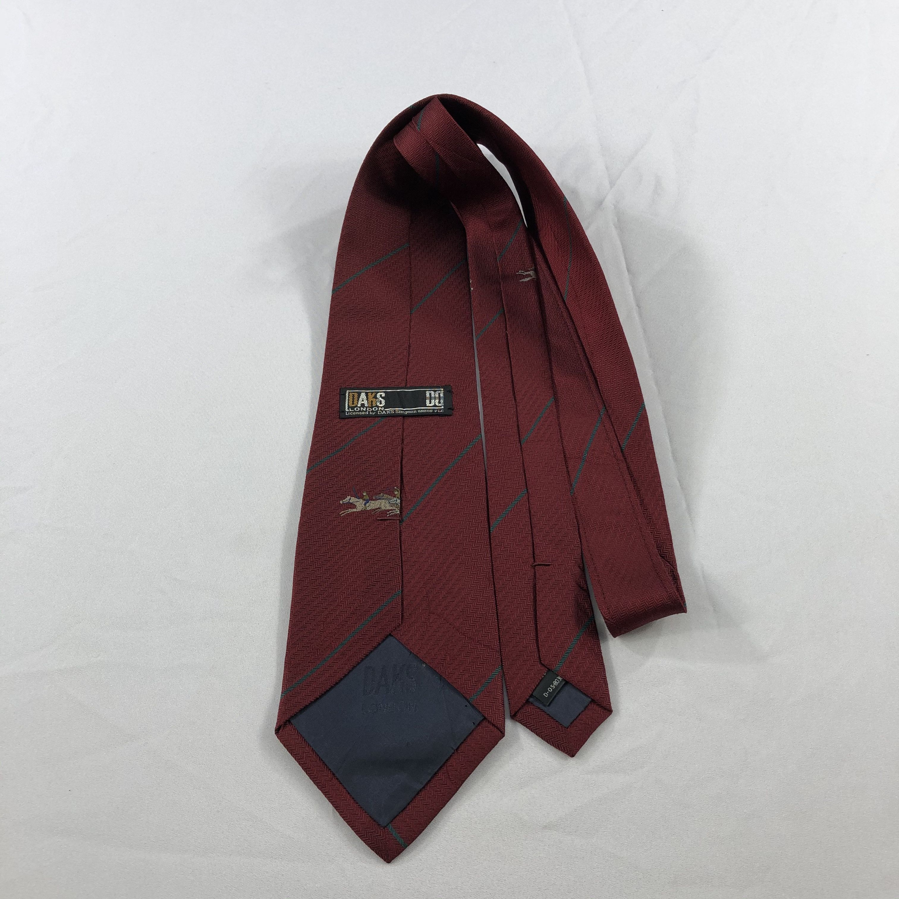 DAKS × Vintage DAKS London Silk Neck Ties T87 Size ONE SIZE - 3 Thumbnail