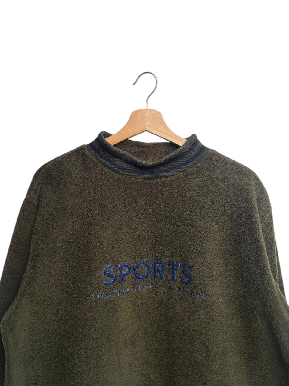 Hai Sporting Gear Issey Miyake Hai Sporting Gear Mock Neck Fleece Sweater Size US M / EU 48-50 / 2 - 4 Thumbnail