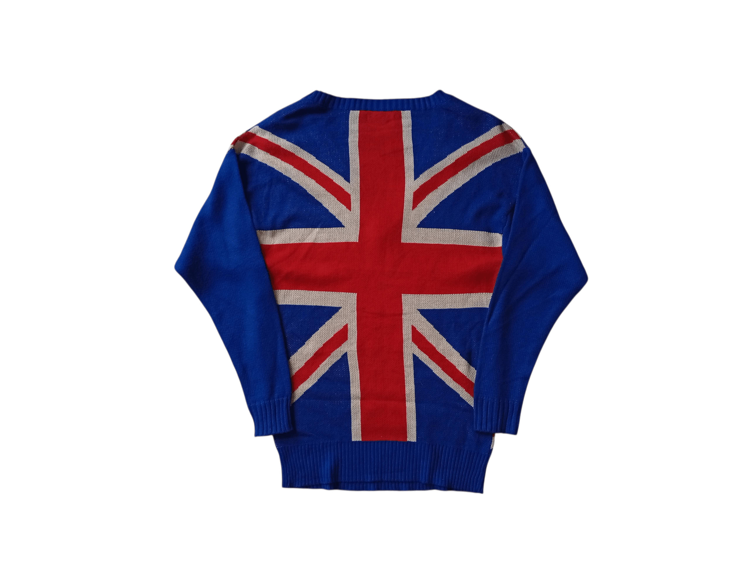 20471120 JSG union jack knit sweater Size L / US 10 / IT 46 - 1 Thumbnail