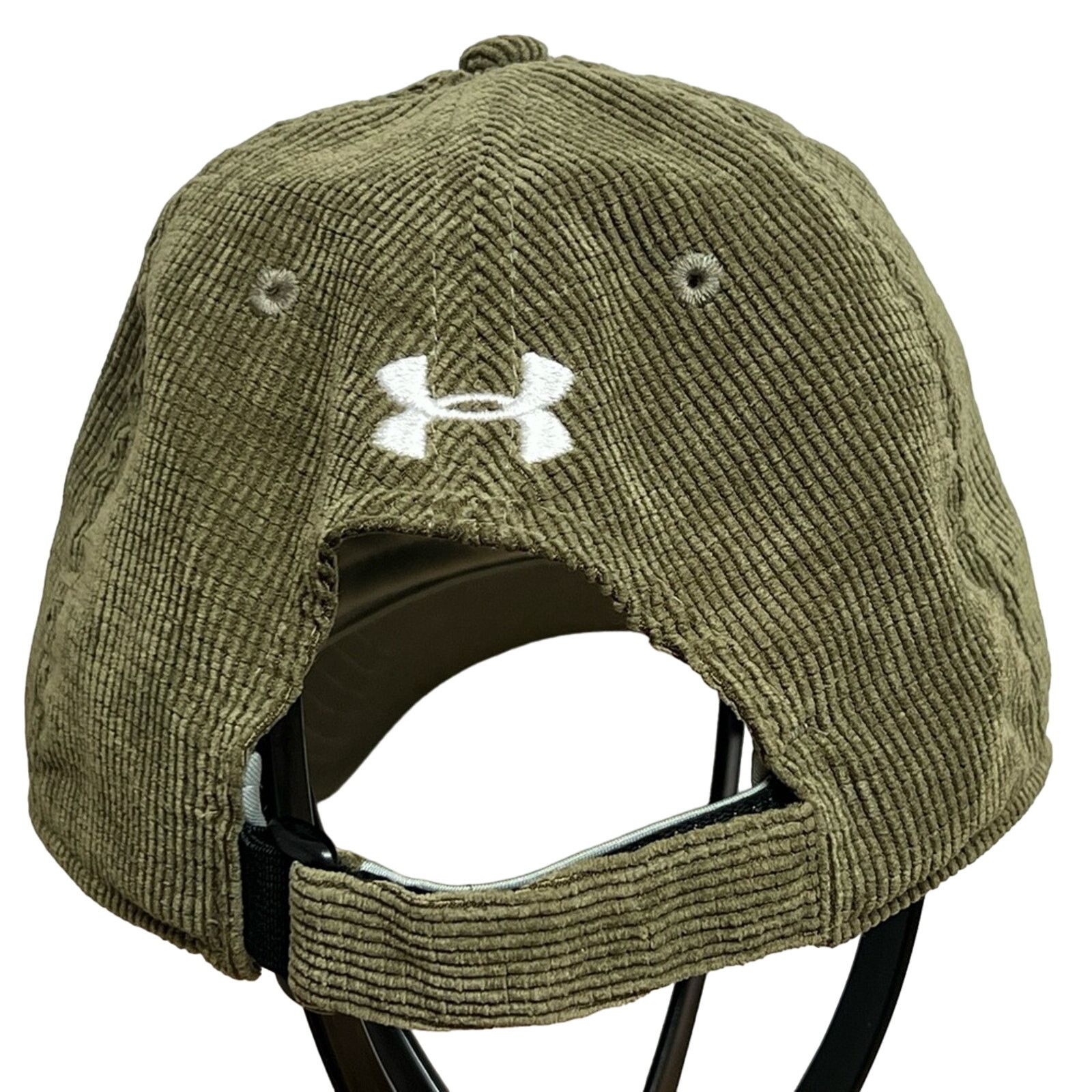Under Armour Under Armour Corduroy Hat Strap Back Military Green Army L Size ONE SIZE - 2 Thumbnail