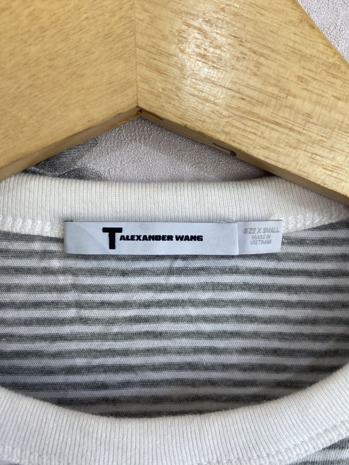 Alexander Wang Alexanderwang Striped tshirt Size US XS / EU 42 / 0 - 8 Thumbnail