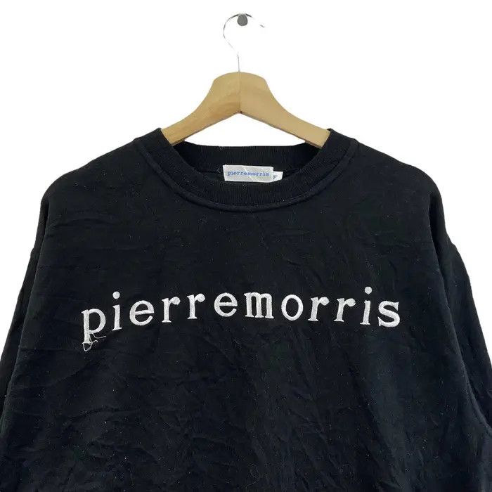 Vintage Vtg 90’ PIERRE MORRIS PARIS Embroidery Logo Sweatshirt Size US XL / EU 56 / 4 - 2 Thumbnail