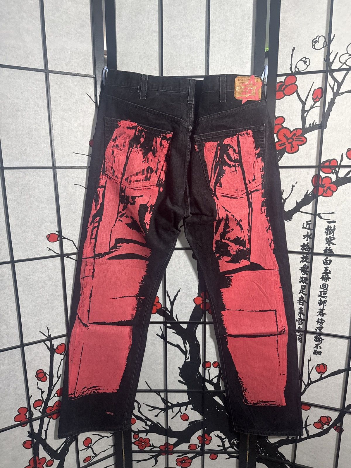 Levi's EXTREMELY RARE Vintage ‘21 Sp5der x Levi Motocross Denim Size US 40 / EU 56 - 2 Thumbnail