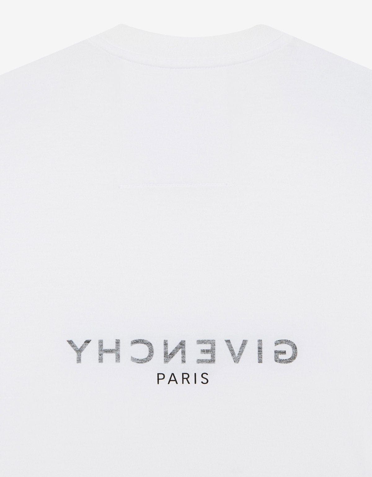 Givenchy Givenchy White Reverse Logo Slim T-Shirt Size US XXL / EU 58 / 5 - 3 Thumbnail