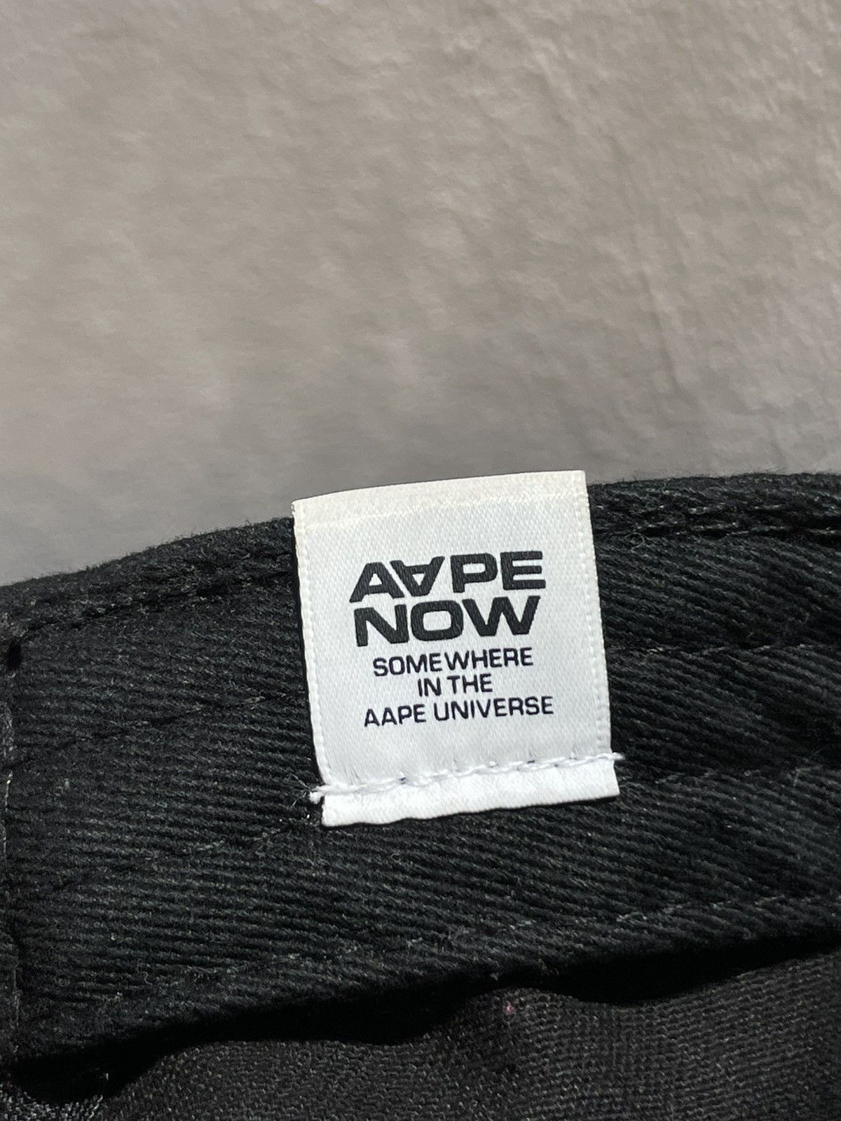 Aape Aape by A Bathing Ape Black Hat Cap Size ONE SIZE - 17 Thumbnail