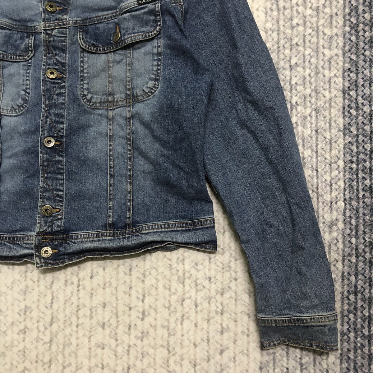 Dolce & Gabbana Rare Distressed Dolce & Gabbana Denim Jacket Size US S / EU 44-46 / 1 - 4 Thumbnail