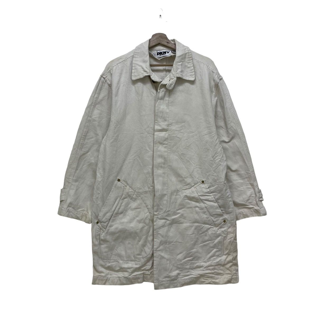 DKNY × Donna Karan Vintage Donna Karan DKNY Jeans Jacket Size US M / EU 48-50 / 2 - 1 Thumbnail