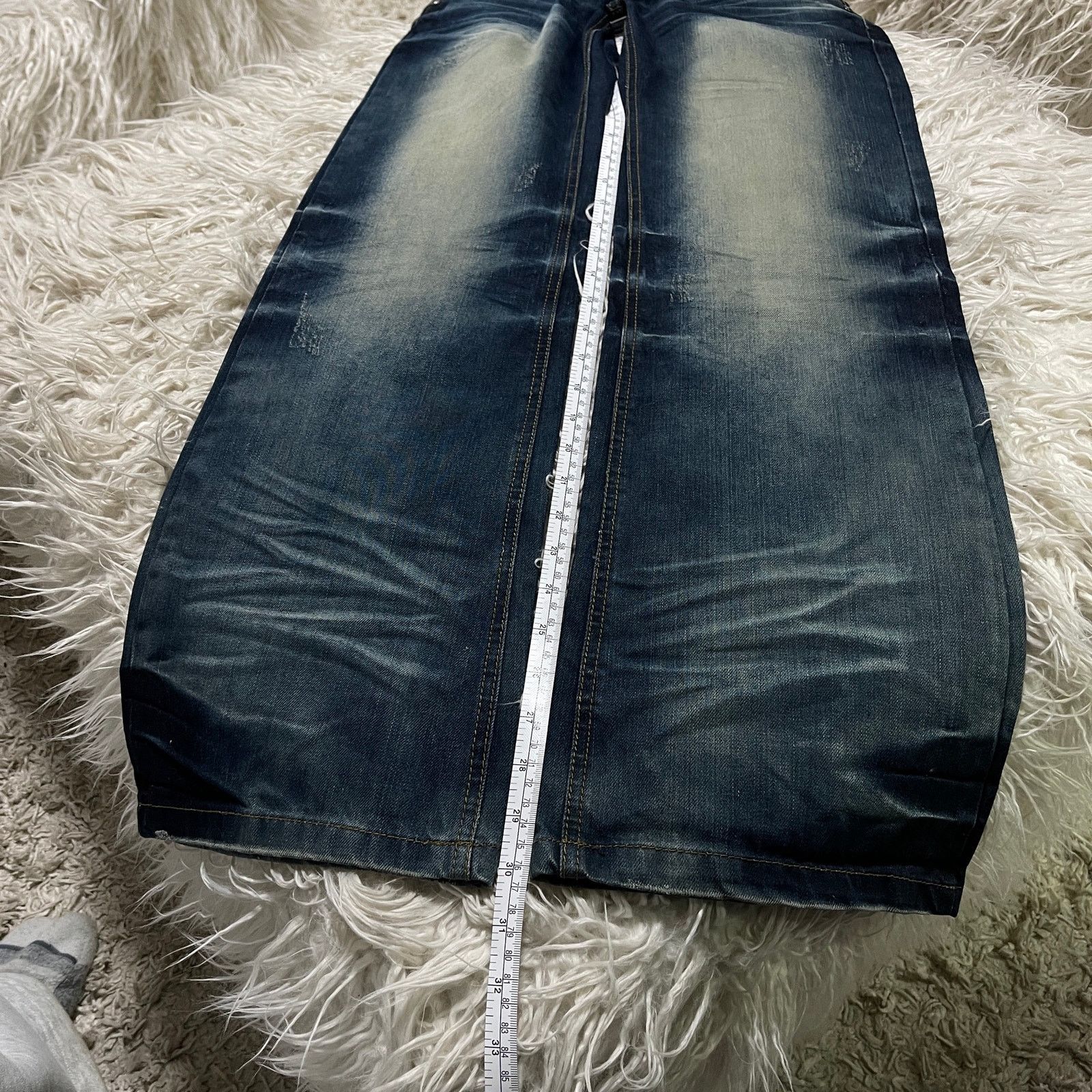 Hysteric Glamour × Japanese Brand × Vintage Vintage Japanese Brand Faded Low-rise Bootcut Denim Jeans Size US 30 / EU 46 - 15 Thumbnail