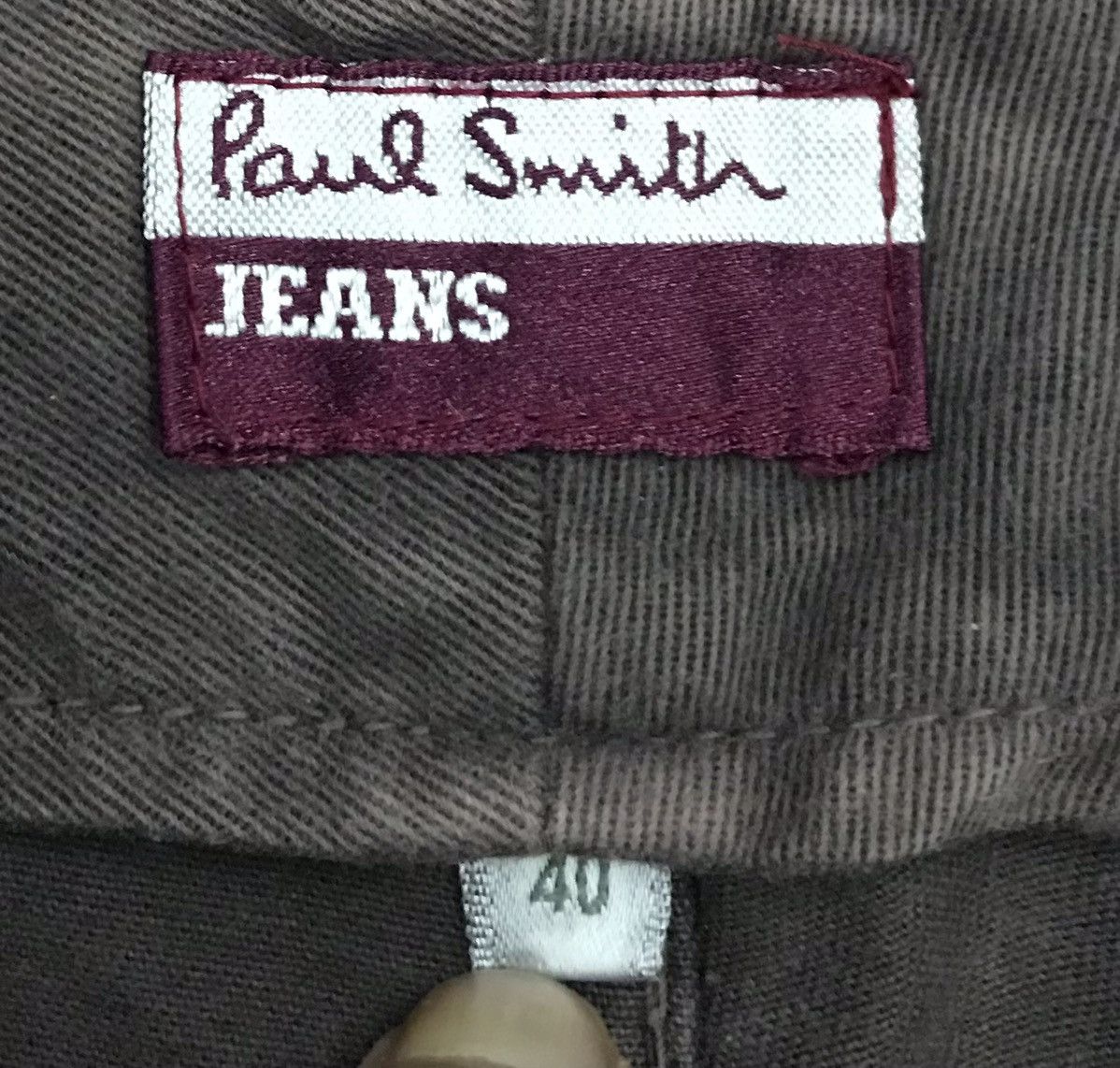 Paul Smith × Vintage Vintage Paul Smith Jeans Cargo Pants Size US 31 - 15 Thumbnail