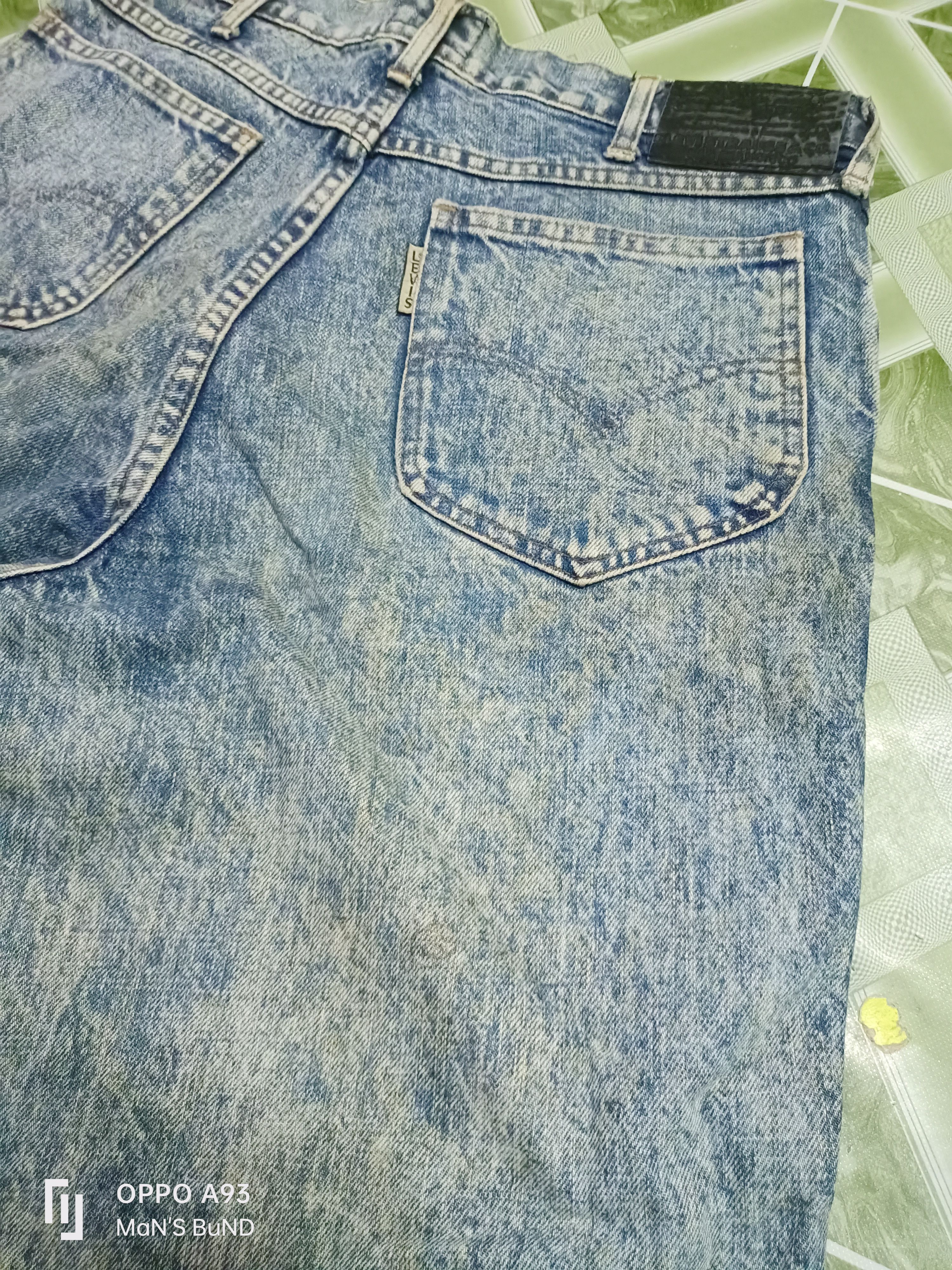 Levi's Vintage Clothing Distressed Levi's Acid Wash Size US 33 - 5 Thumbnail