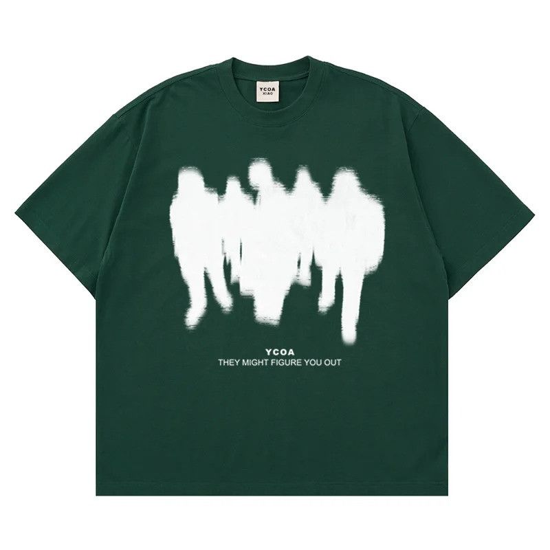 Vintage Oversized Shadow Tee Y2K Streetwear Size US XL / EU 56 / 4 - 2 Thumbnail