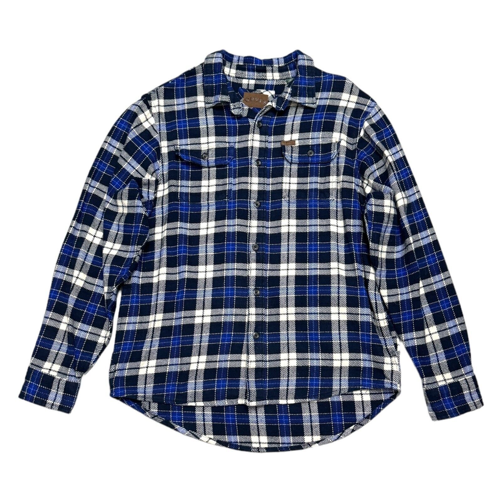 Orvis ORVIS Vintage Y2K Plaid Outdoor Spring Winter Shirt Shacket Size US L / EU 52-54 / 3 - 1 Thumbnail