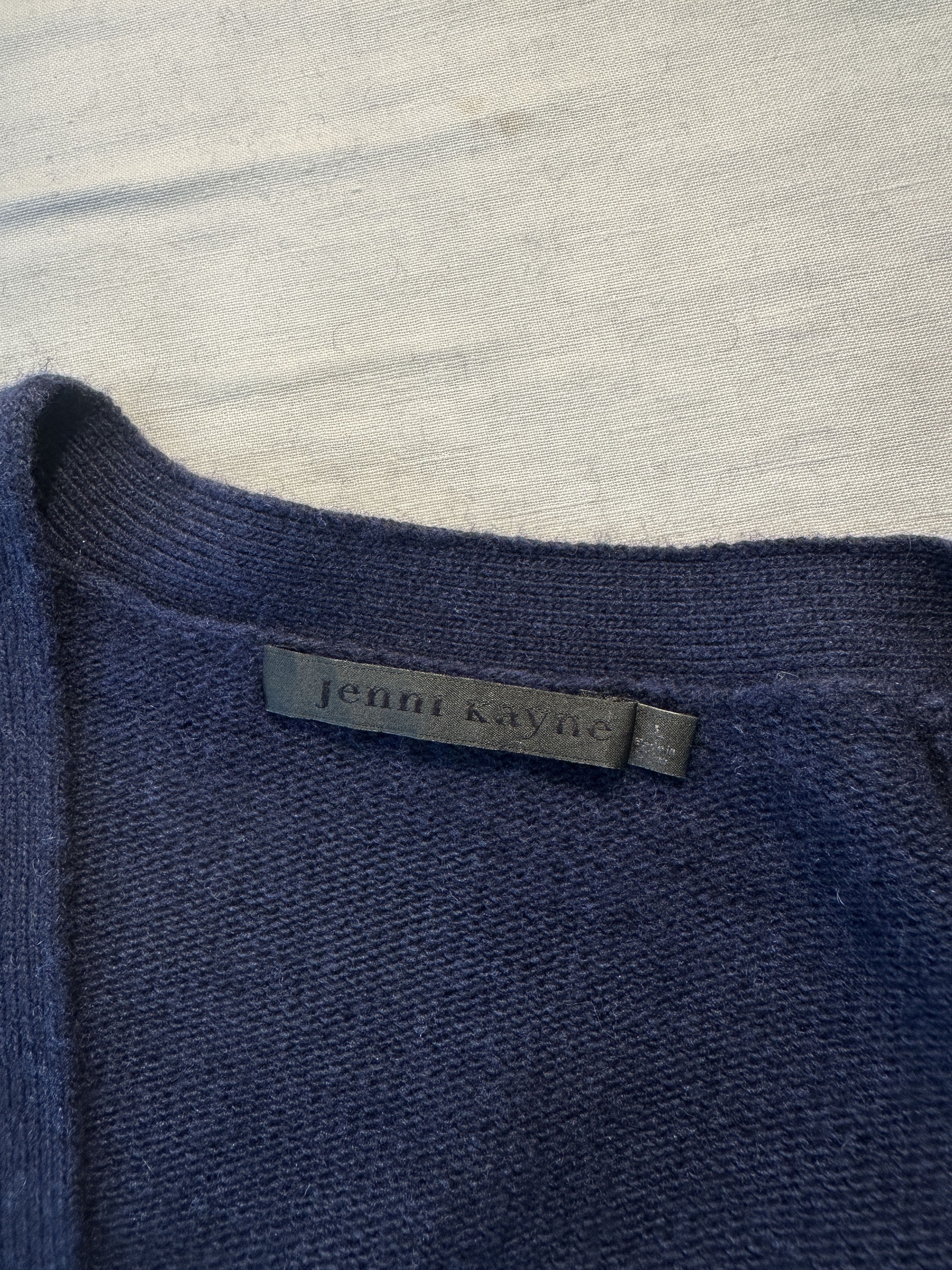 Designer Jenni Kayne Everyday Cashmere Knit Cashmere Wool Size L Size L / US 10 / IT 46 - 10 Thumbnail