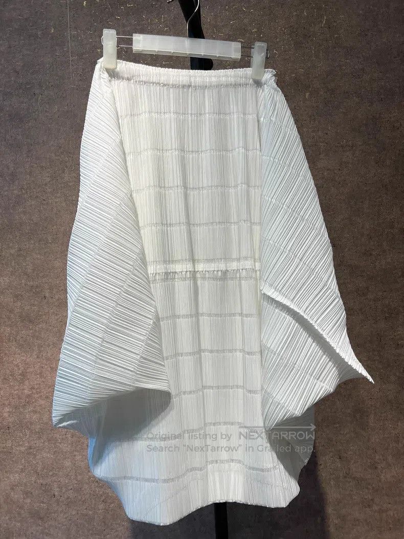 Issey Miyake Issey Miyake size:1 White Bamboo Joint Balloon Pants Size 22" - 5 Thumbnail