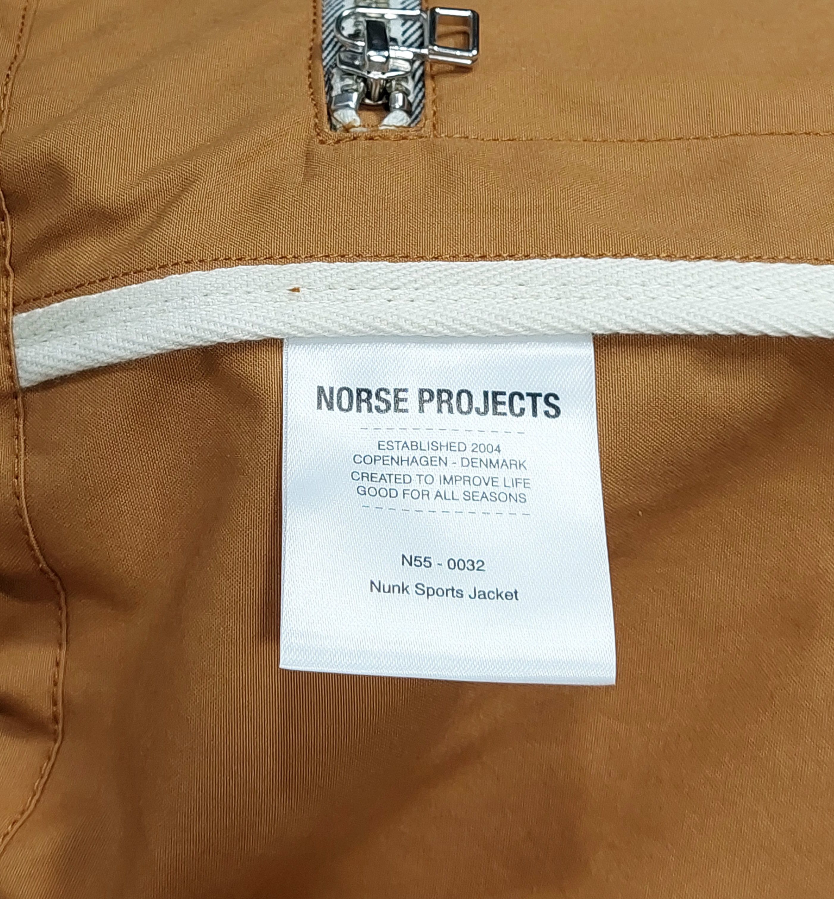 Norse Projects nunk sports jacket - old camel S Size US S / EU 44-46 / 1 - 4 Thumbnail