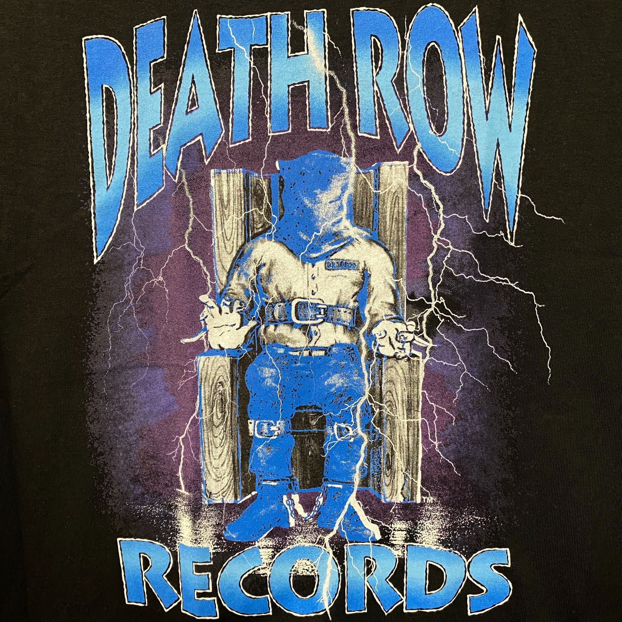 Death Row Records Death Row Records Electric Chair tshirt size Medium Size US M / EU 48-50 / 2 - 2 Thumbnail