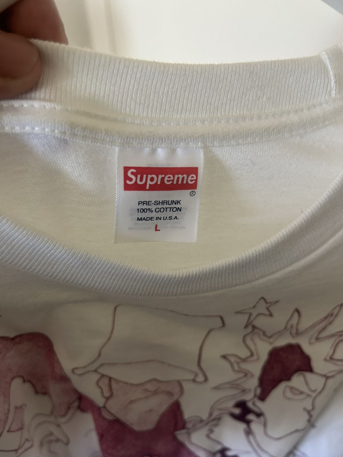 Supreme Supreme downtown tee Size US L / EU 52-54 / 3 - 3 Thumbnail