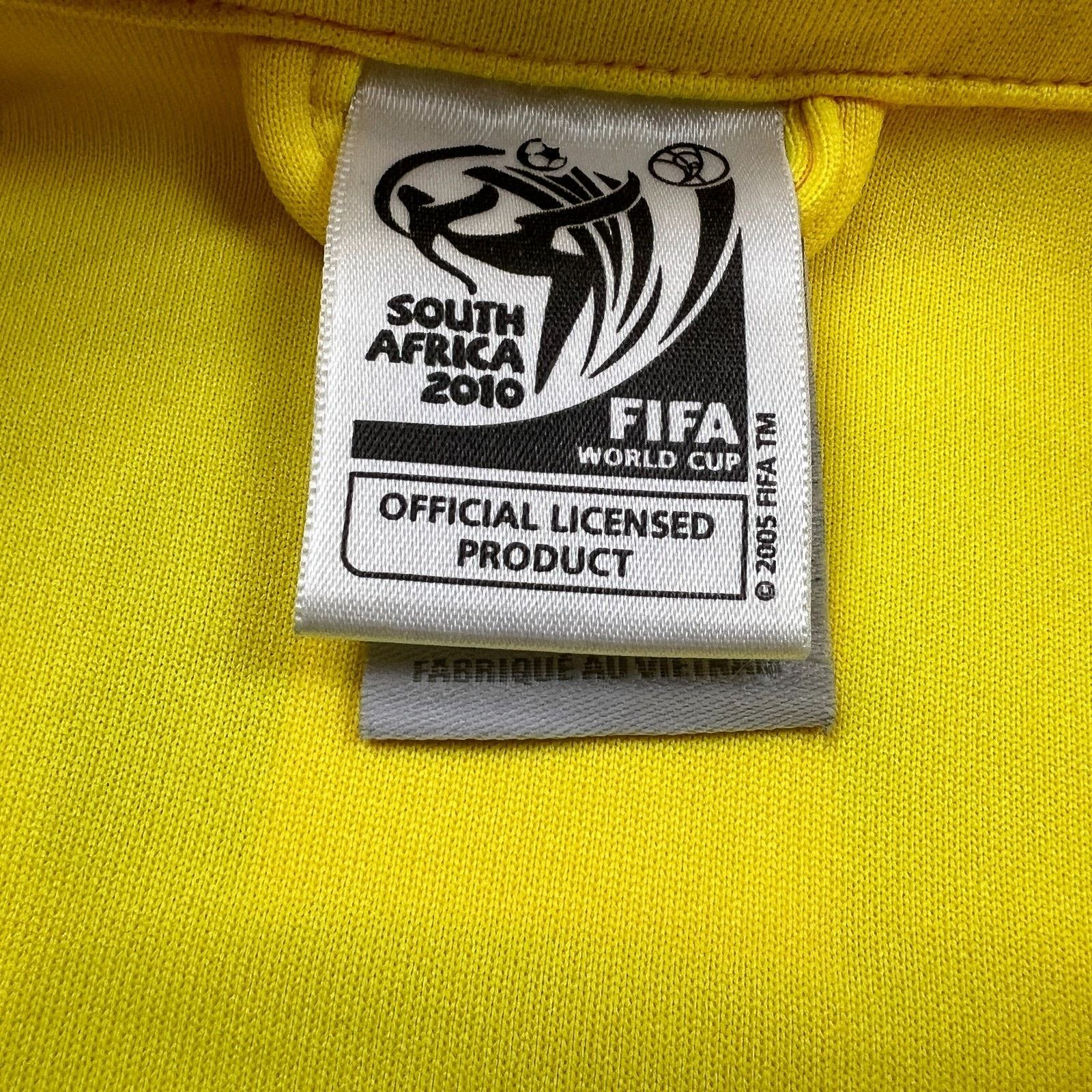 Adidas 2010 Adidas Brazil Track Jacket Medium South Africa FIFA Size US M / EU 48-50 / 2 - 8 Thumbnail