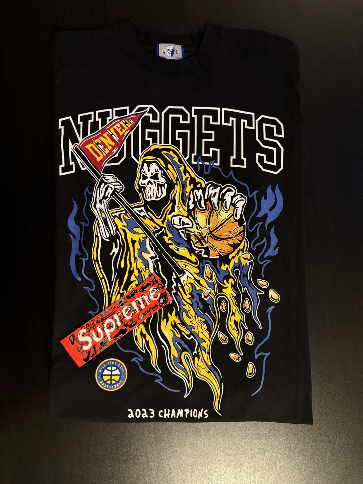 WARREN LOTAS ナゲッツ 2023年チャンピオン Tシャツ XXL