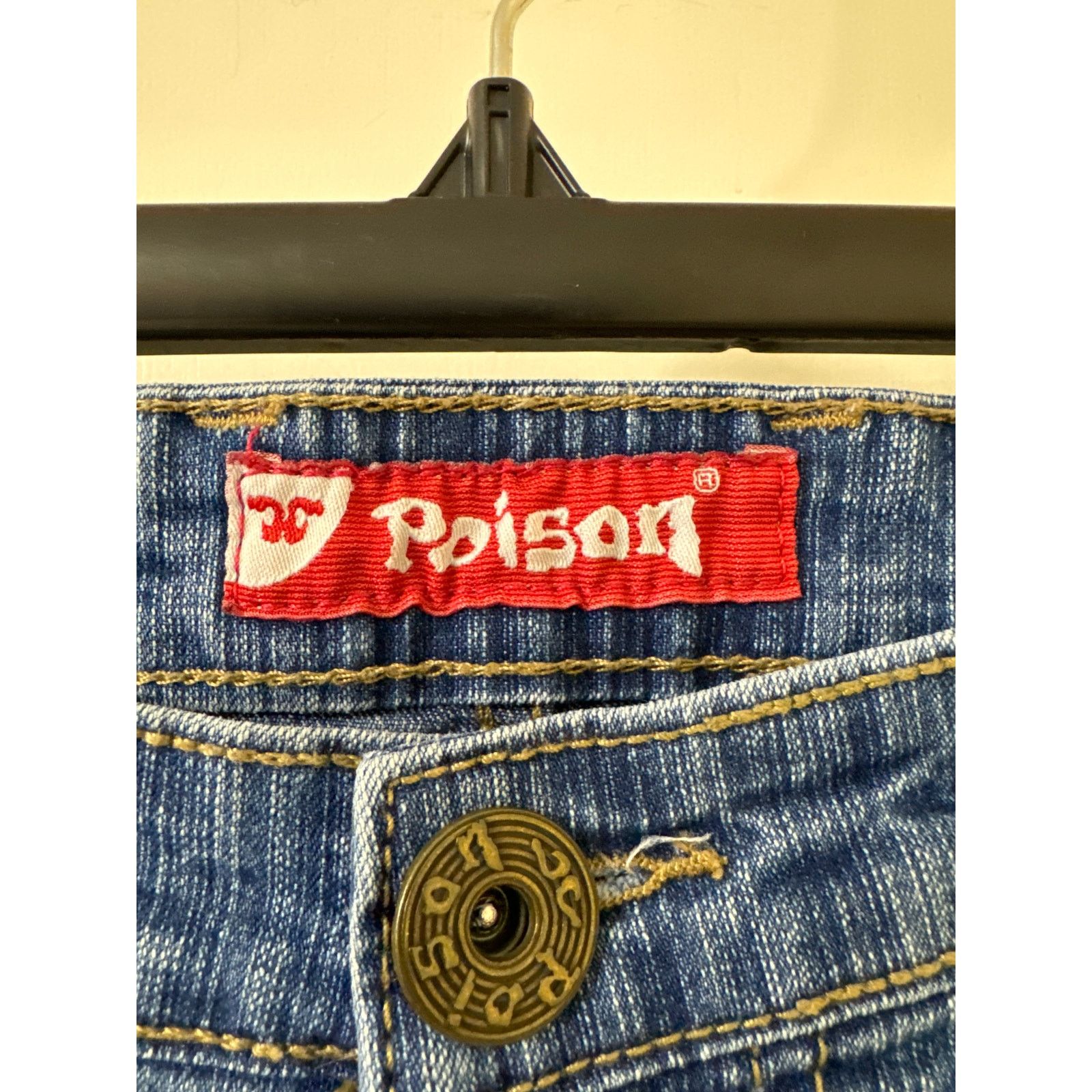 Other VTG Poison Original, Industry, Denim Division 38X39 Jeans Size US 38 / EU 54 - 4 Thumbnail