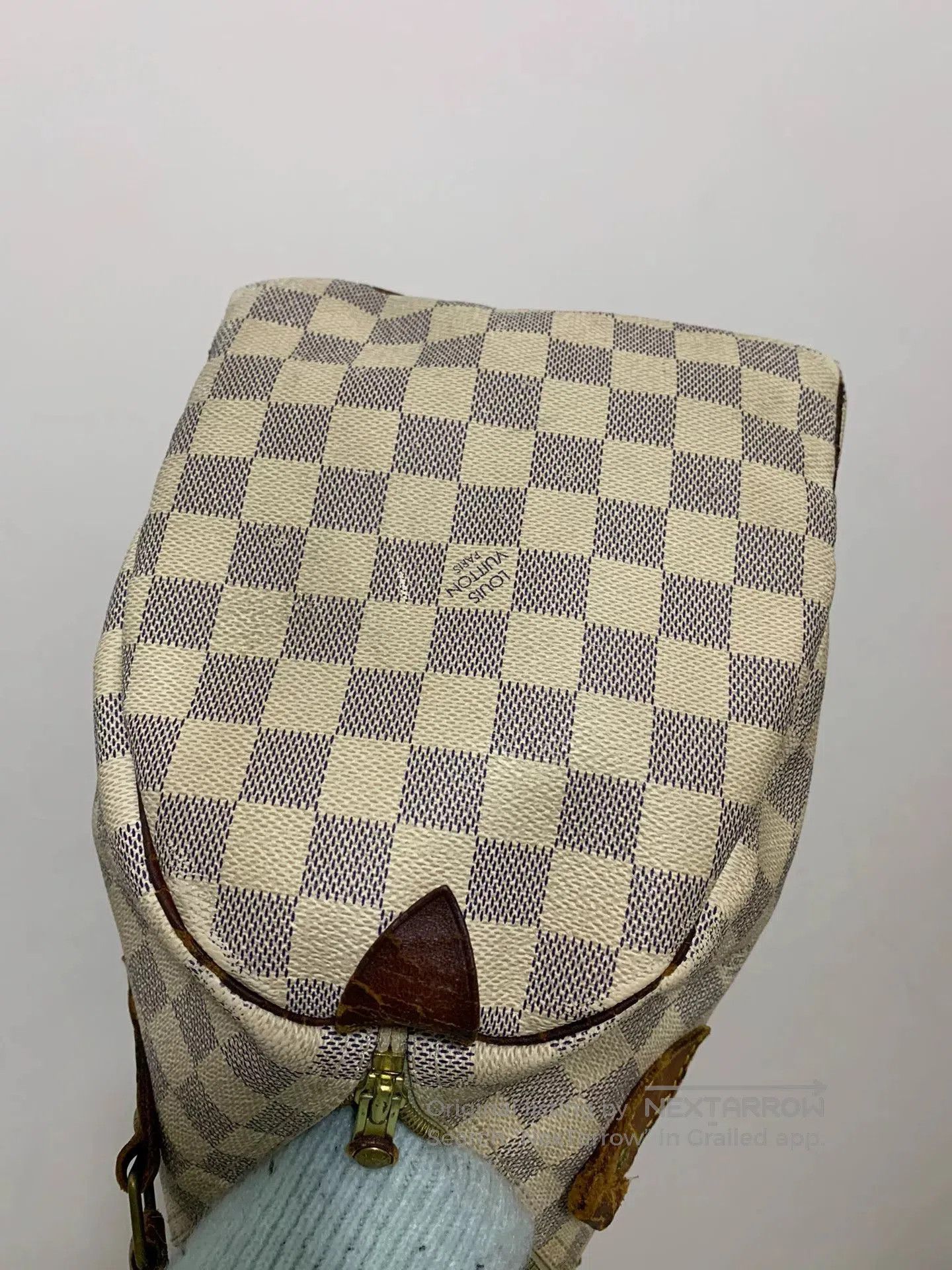 Louis Vuitton Louis Vuitton White Damier Speedy 30 Handbag. Size ONE SIZE - 6 Thumbnail