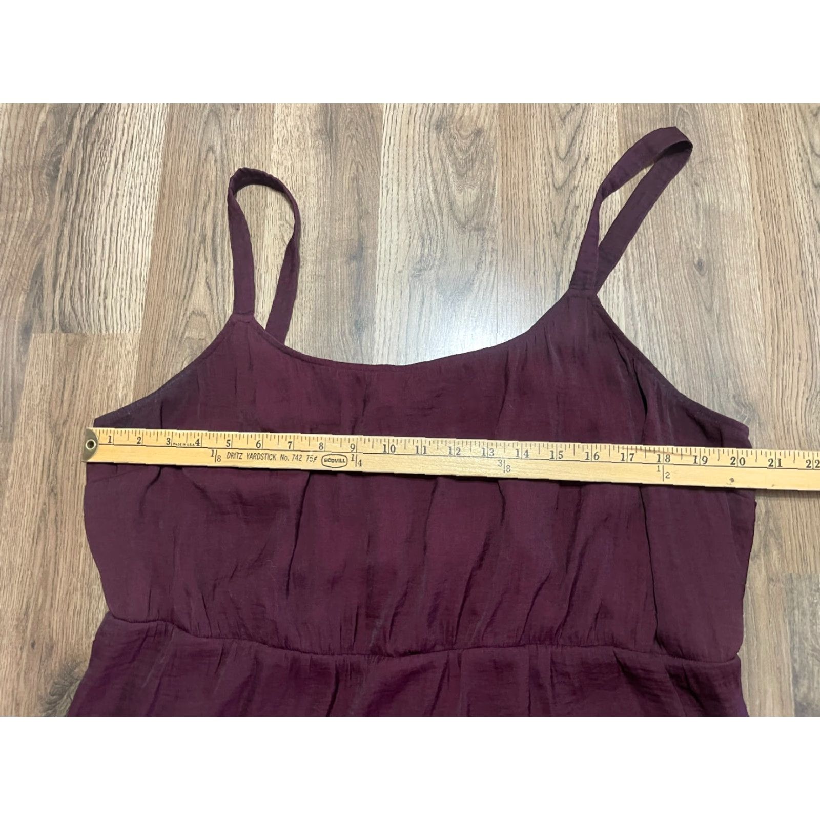 Vintage Maurices Tank Top Womens Regular Size 3XL Red Sleeveless Back Smocked Casual Modern Basic Shirt Womens Size XXL / US 16-18 / IT 52-54 - 6 Thumbnail