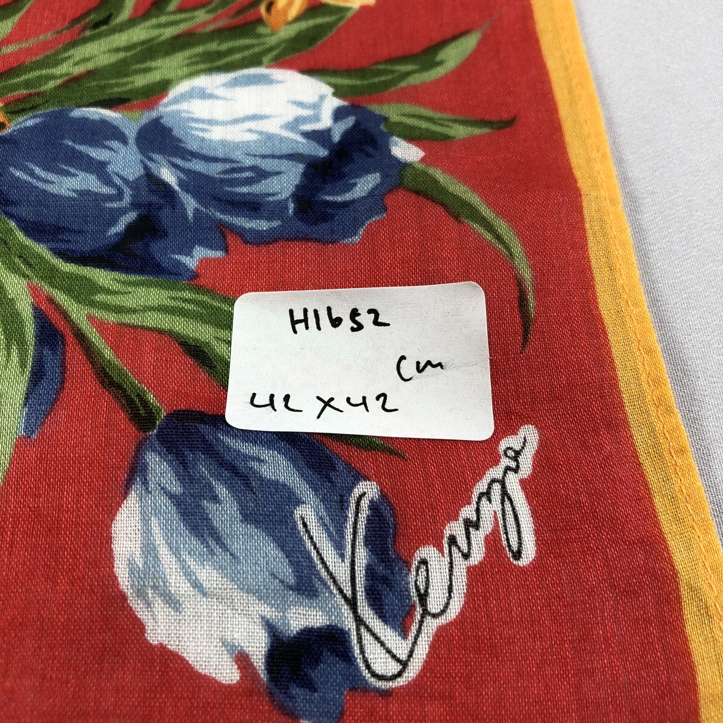 Japanese Brand × Kenzo × Vintage Kenzo Handkerchief Neckerchief Bandana H1652 Size ONE SIZE - 5 Thumbnail